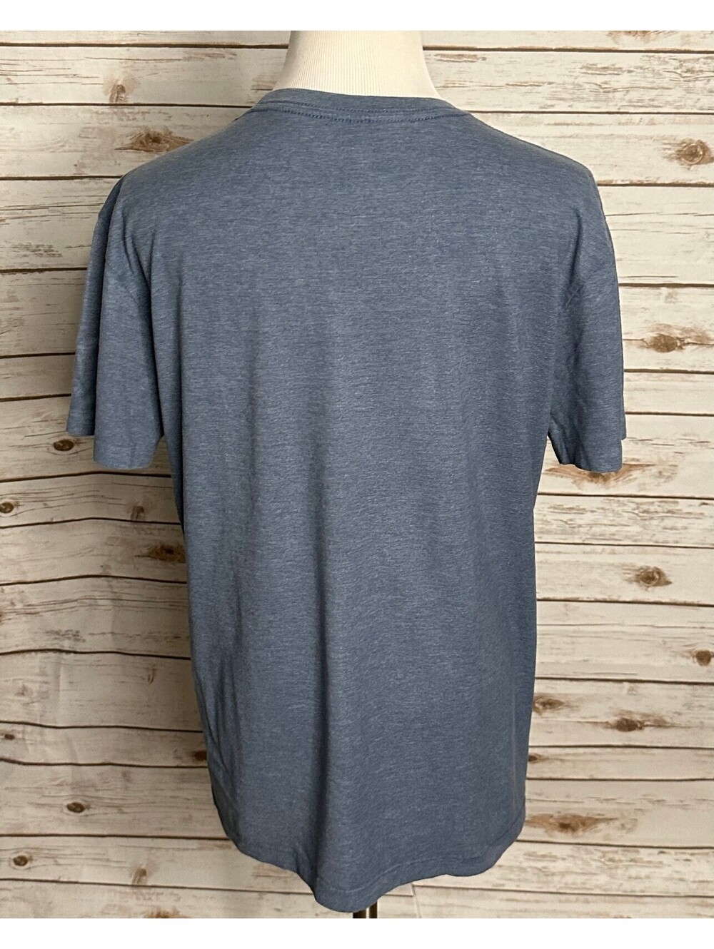Denim & Supply Ralph Lauren heather blue short sleeve graphic tee Medium - Picture 5 of 7